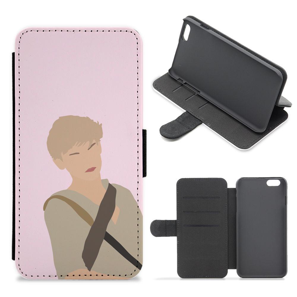 Newt Cartoon - Maze Runner Flip / Wallet Phone Case