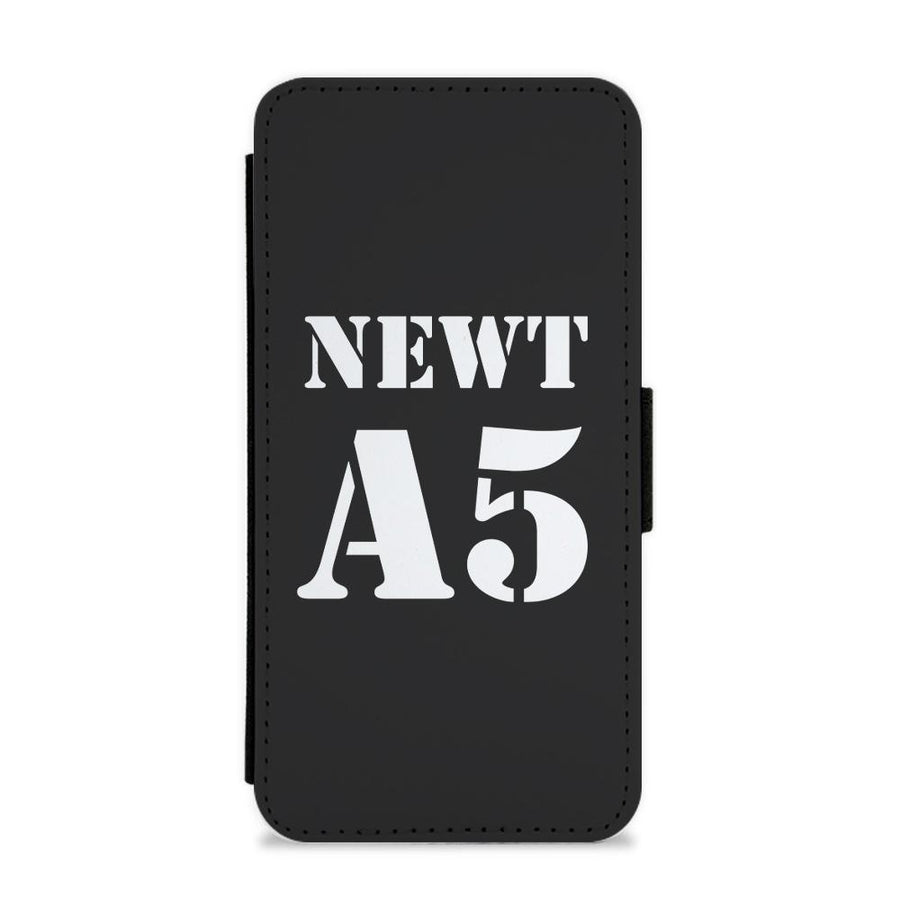 Newt A5 - Maze Runner Flip / Wallet Phone Case