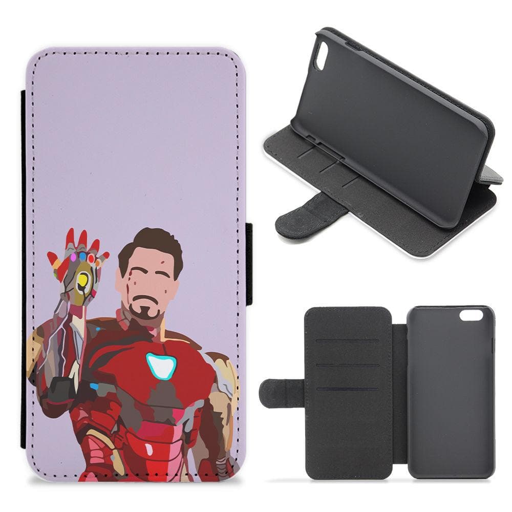 Iron Man - Marvel Flip / Wallet Phone Case