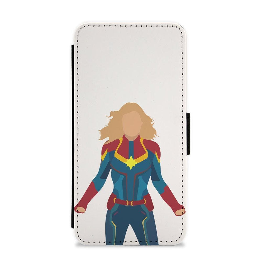 Captain Marvel - Marvel Flip / Wallet Phone Case