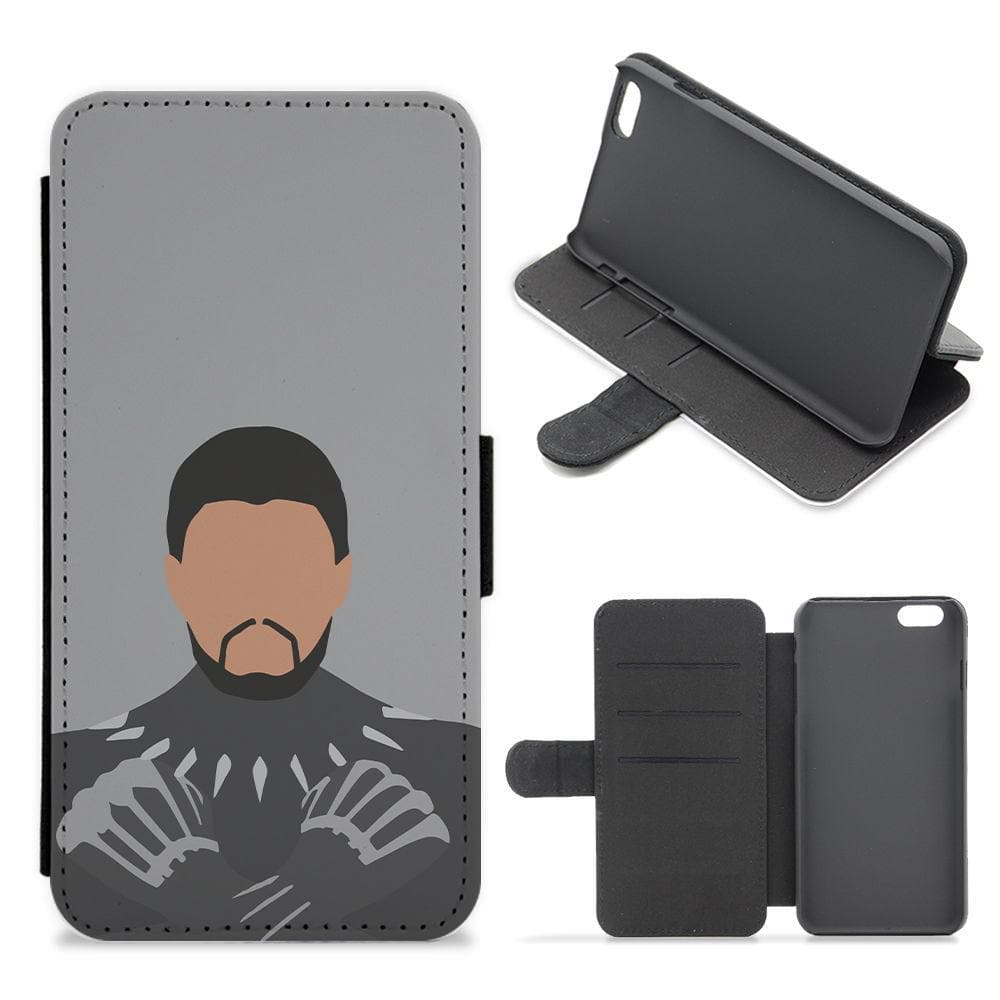 Black Panther - Marvel Flip / Wallet Phone Case