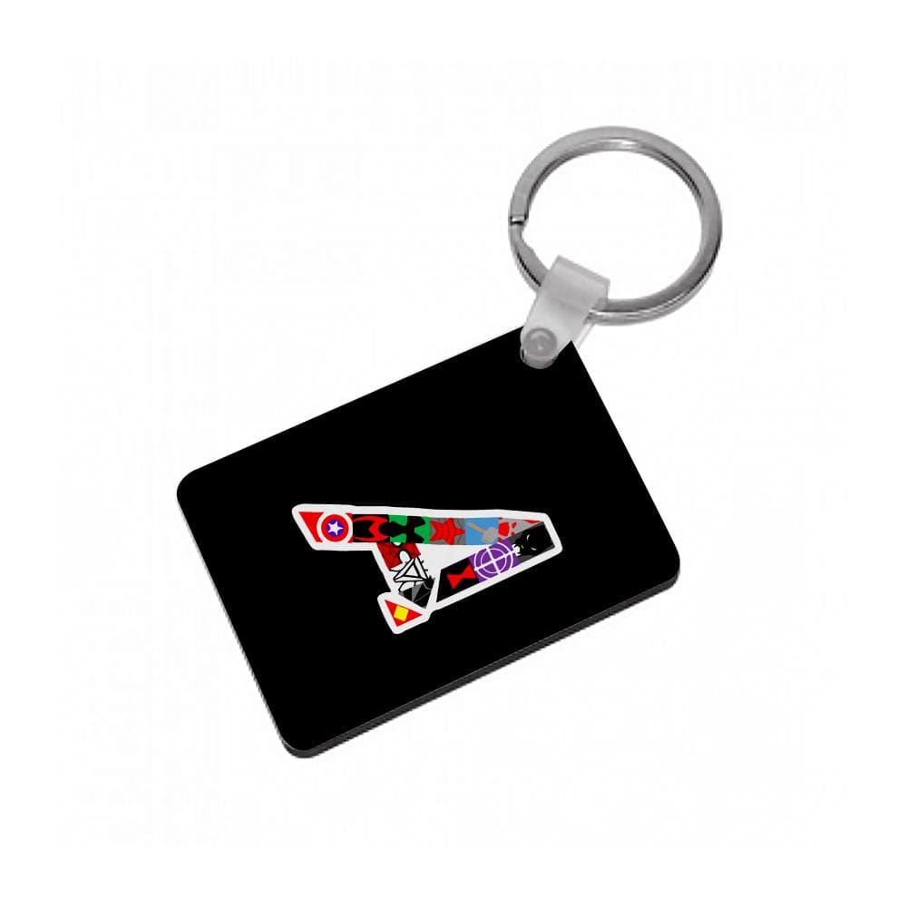 Avengers Logo - Marvel Keyring