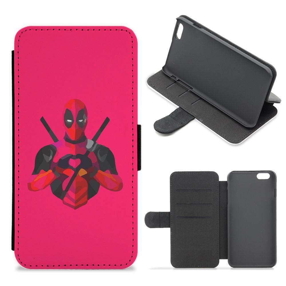 Deadpool - Marvel Flip / Wallet Phone Case