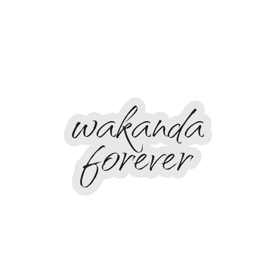 Wakanda Forever - Black Panther Sticker