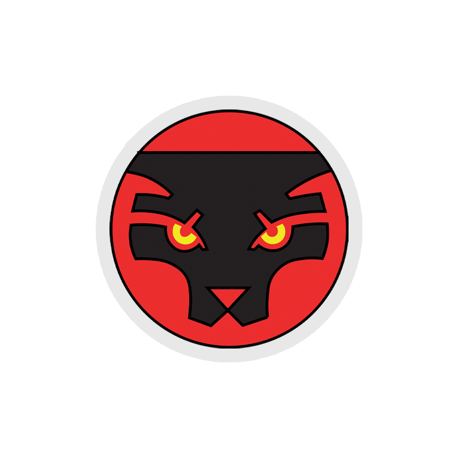 Black Panther Symbol - Black Panther Sticker