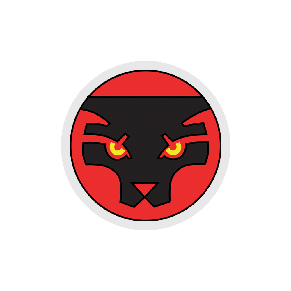 Black Panther Symbol - Black Panther Sticker