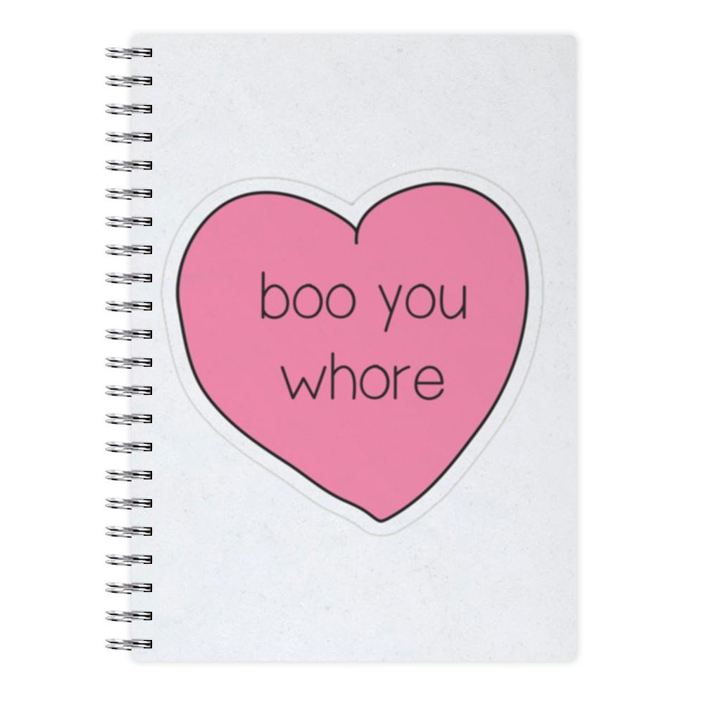 Boo You Whore - Heart - Mean Girls Notebook