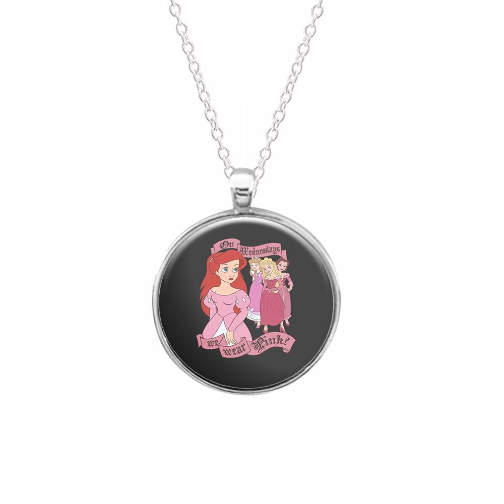 On Wednesdays We Wear Pink - Princesses - Mean Girls Necklace