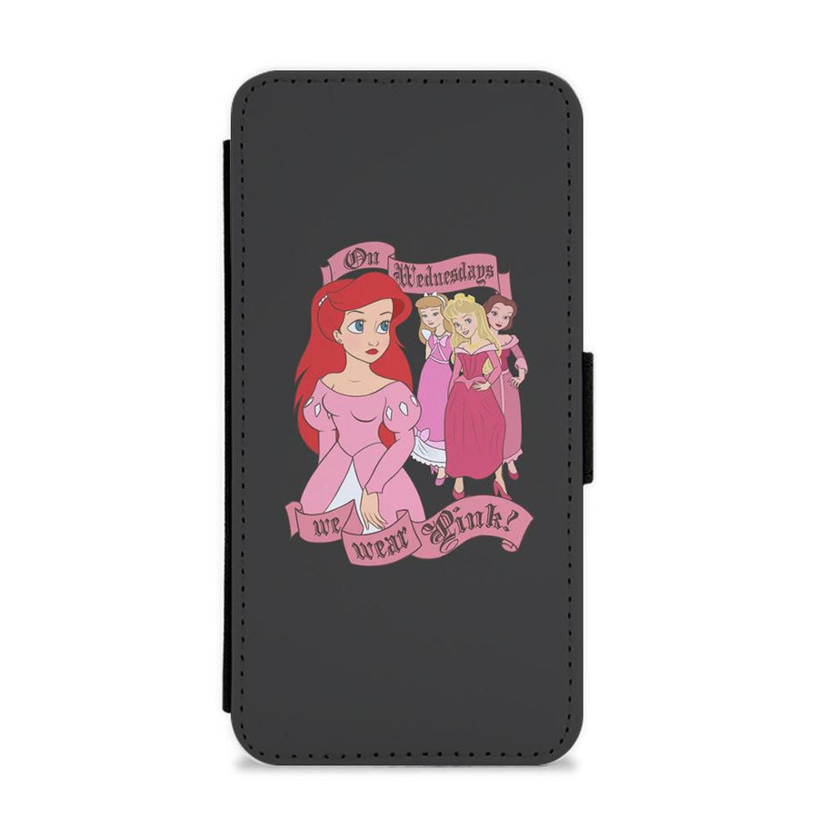 On Wednesdays We Wear Pink - Princesses - Mean Girls Flip / Wallet Phone Case