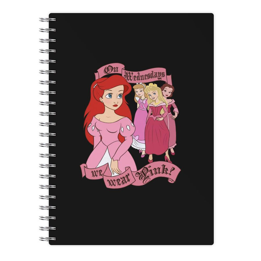 On Wednesdays We Wear Pink - Princesses - Mean Girls Notebook