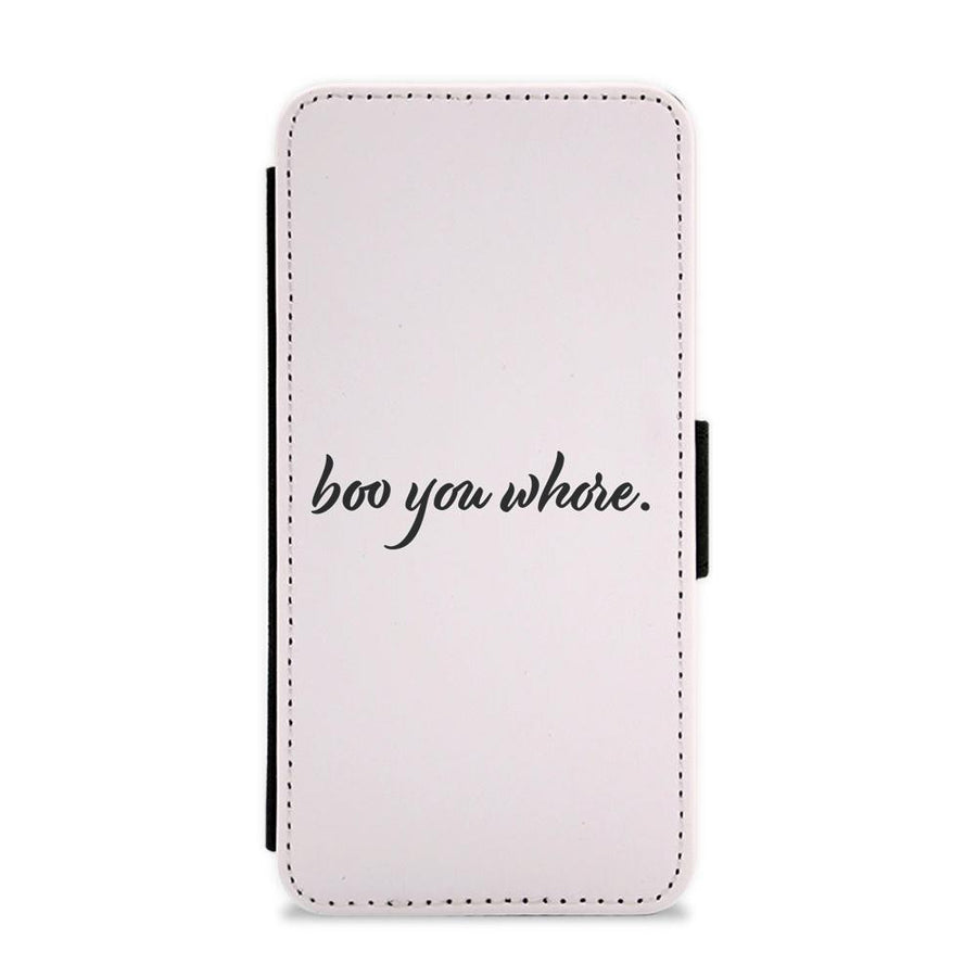 Boo You Whore - Mean Girls Flip / Wallet Phone Case