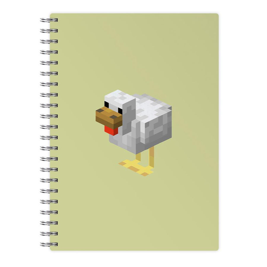 Minecraft Chicken Notebook