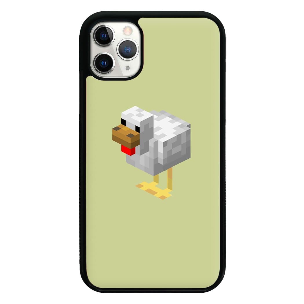 Minecraft Chicken Phone Case