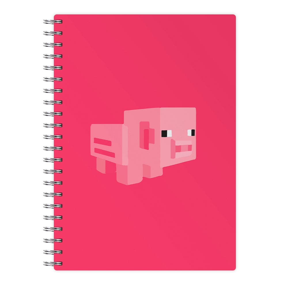 Minecraft Pig Notebook