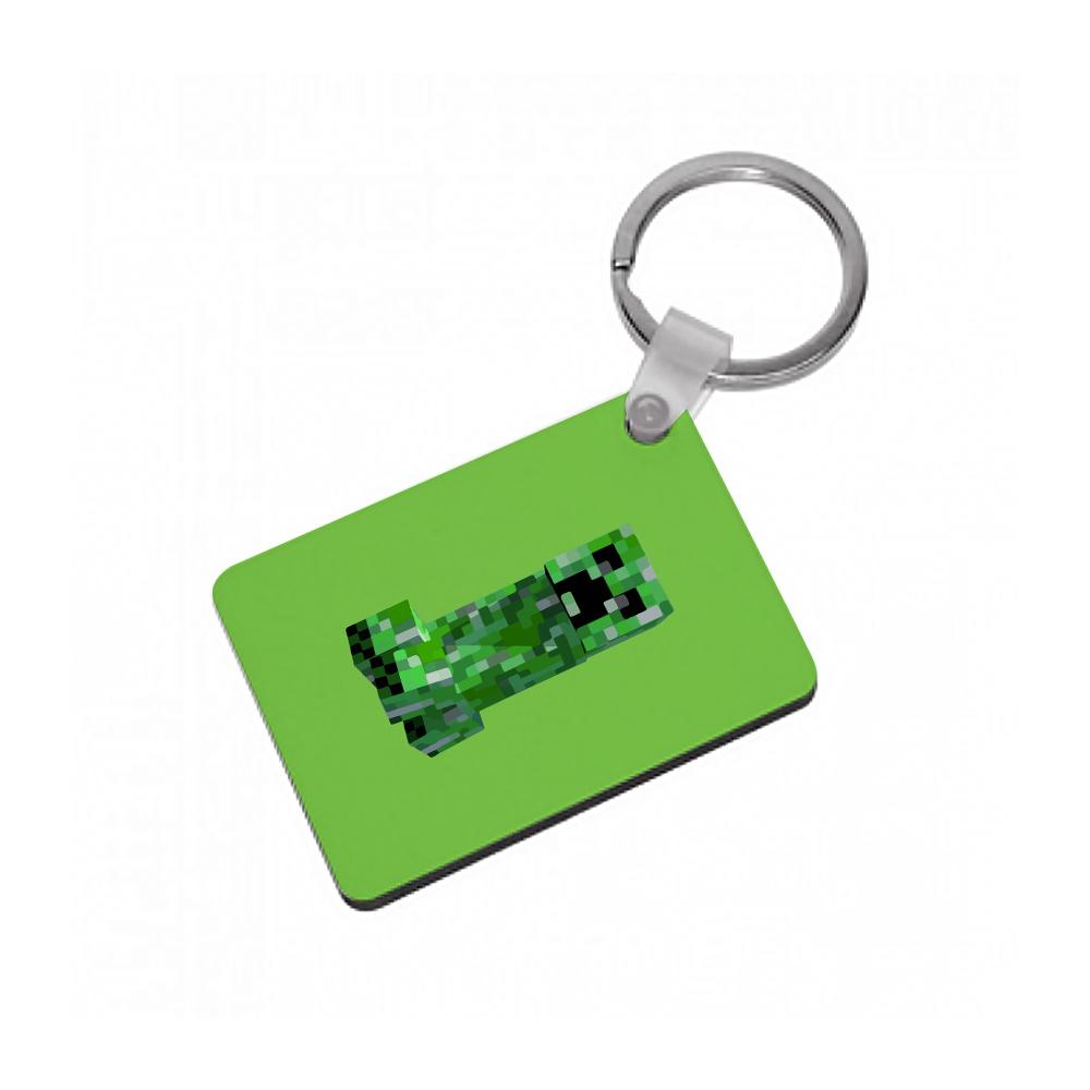 Minecraft Creeper  Keyring