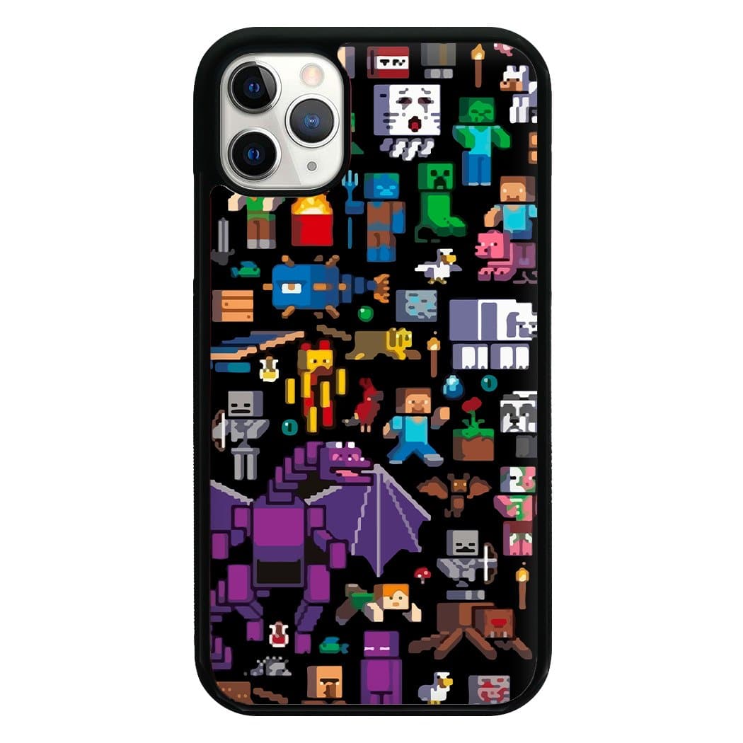 Minecraft Collage  Phone Case