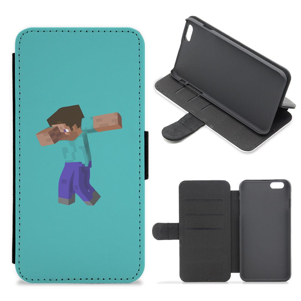 Steve Dab - Minecraft Flip / Wallet Phone Case