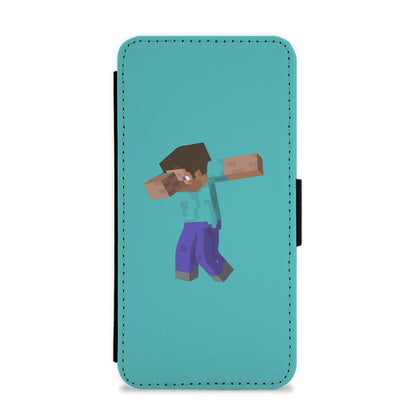 Steve Dab - Minecraft Flip / Wallet Phone Case