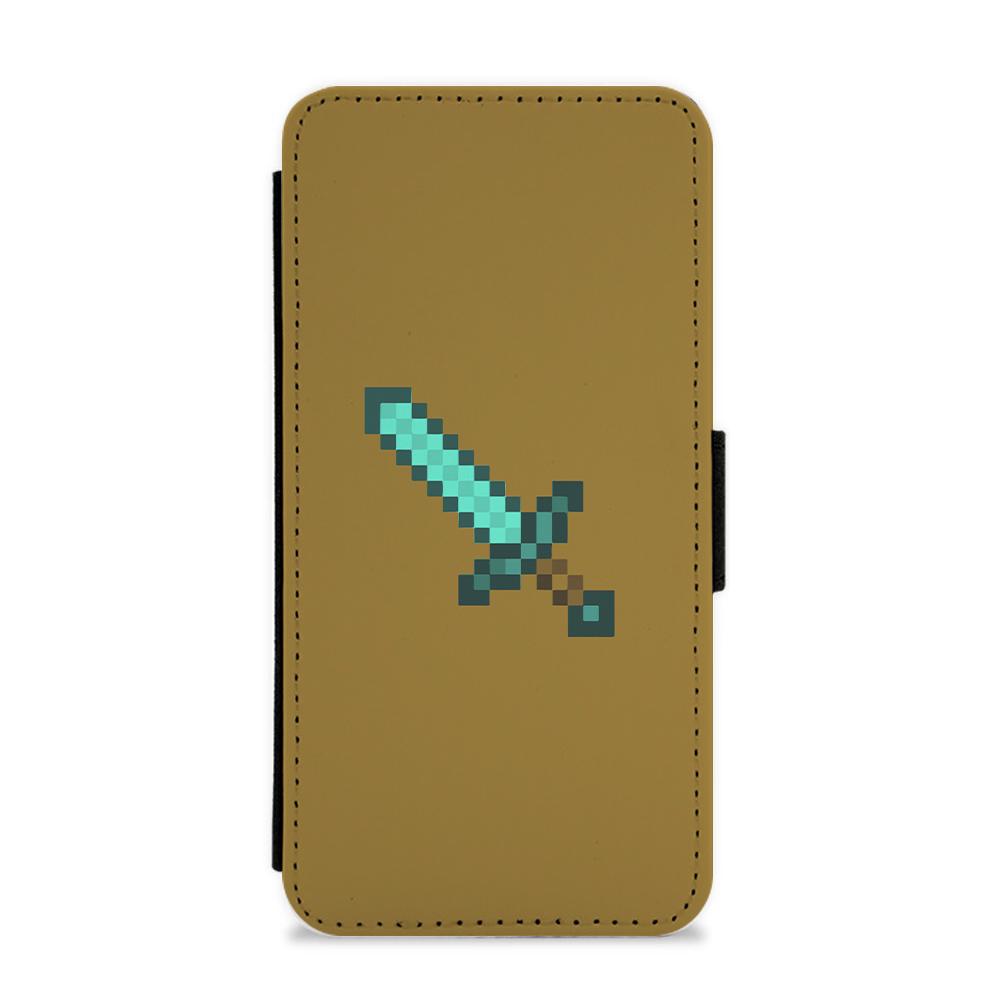 Diamond Sword - Minecraft  Flip / Wallet Phone Case