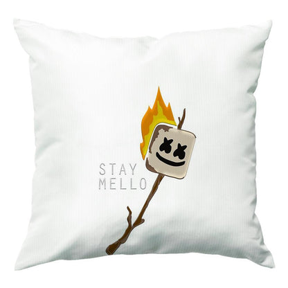 Stay Mello White Helmet DJw - White Helmet DJ Cushion