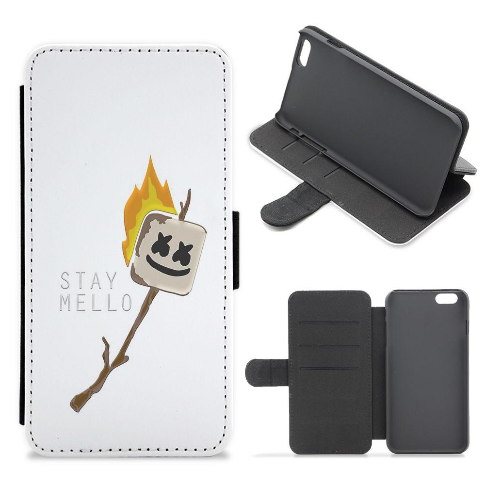 Stay Mello Marshmellow - Marshmello Flip / Wallet Phone Case
