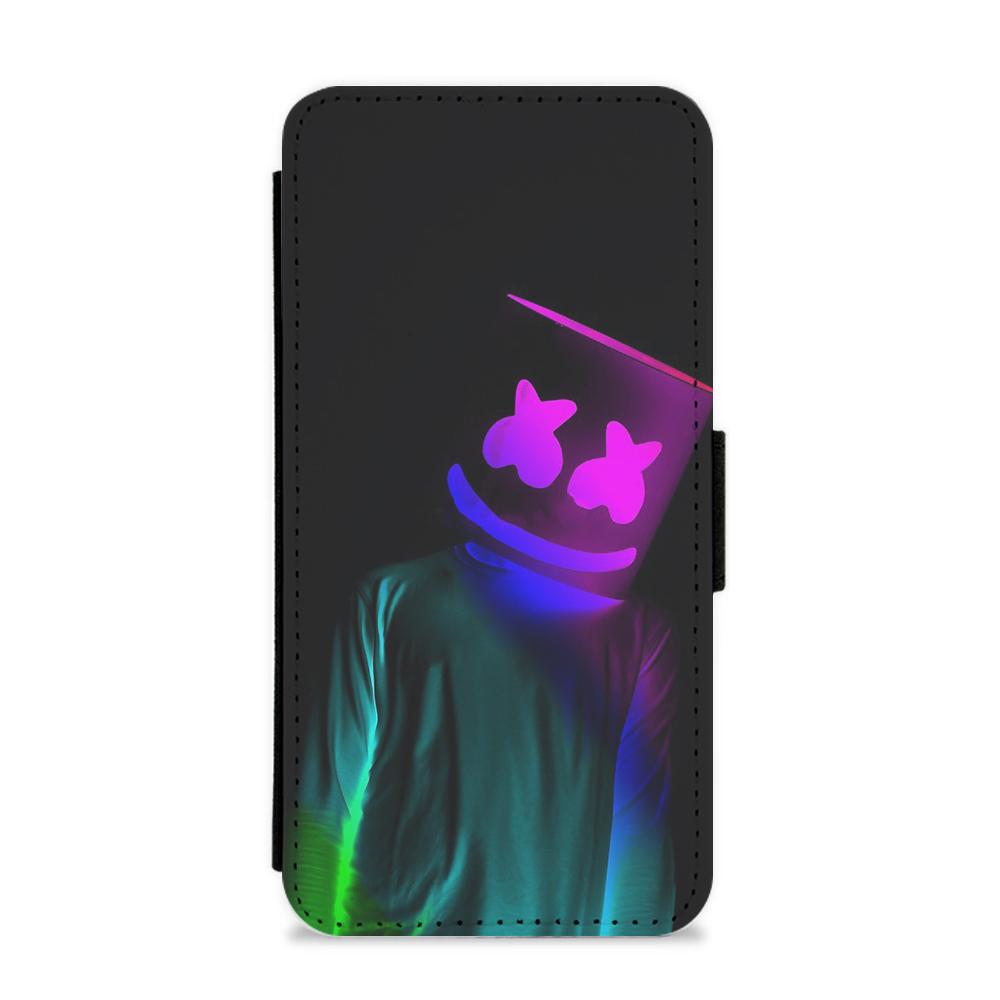 Marshmello In Lights Flip / Wallet Phone Case