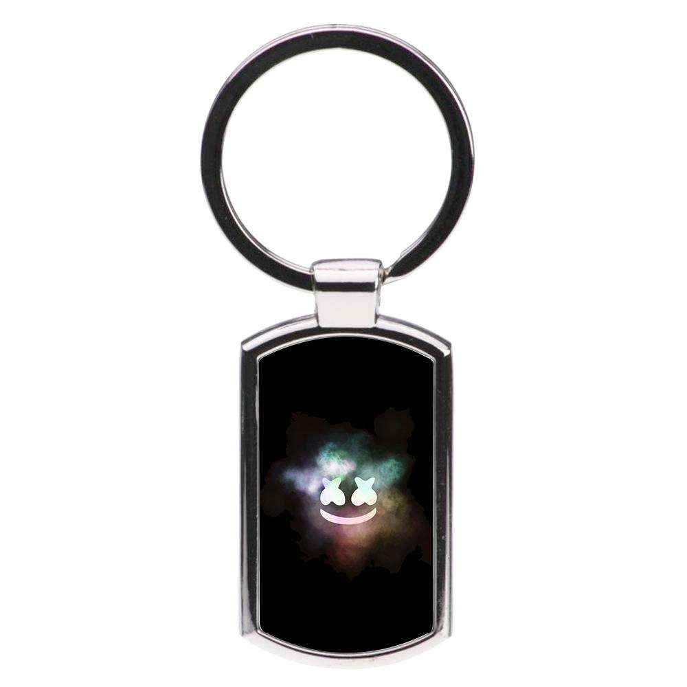 Black Marshmello Smoke Luxury Keyring