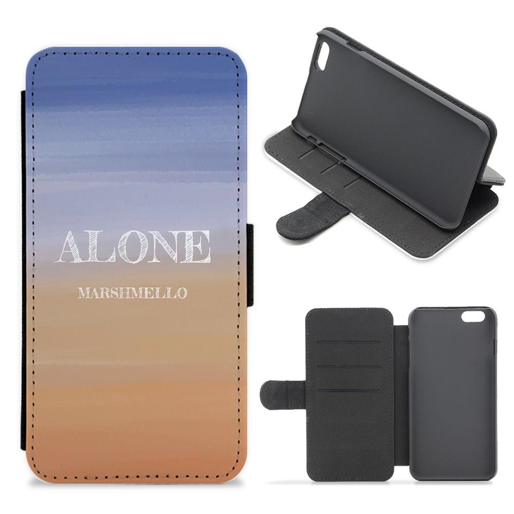 Alone - Marshmello Flip / Wallet Phone Case
