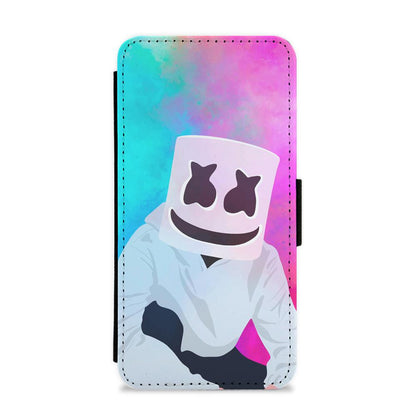 Rainbow Marshmello Flip / Wallet Phone Case