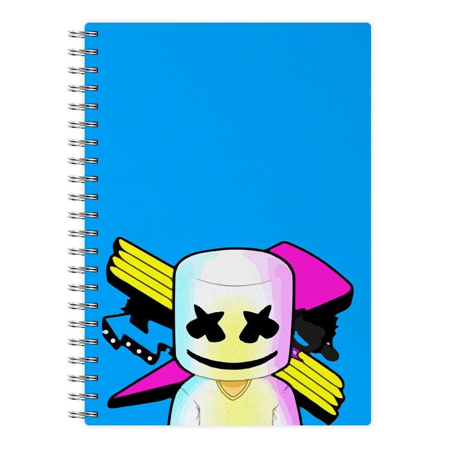 Neon Logo Marshmello  Notebook