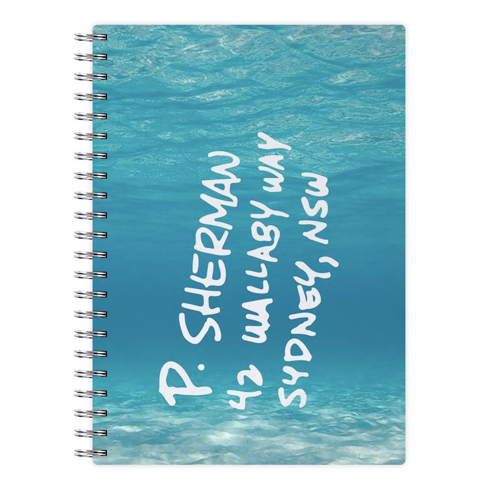 P.Sherman, 42 Wallaby Way ,Sydney Notebook - Fun Cases