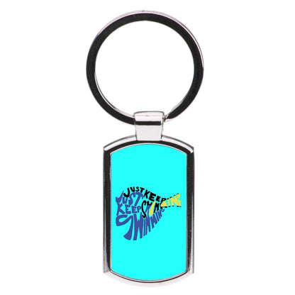 Just Keep Swimming - Finding Dory Disney Luxury Keyring