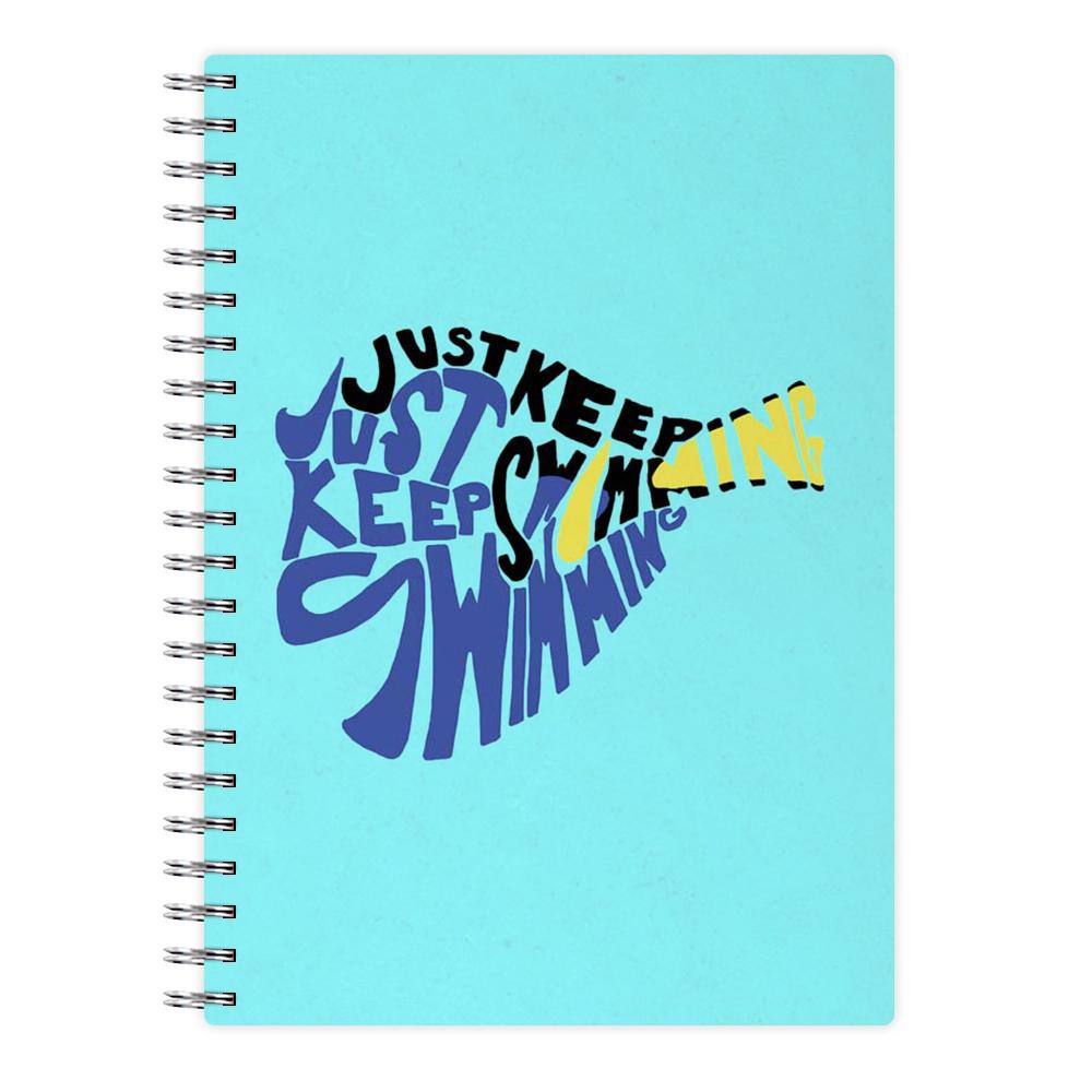 Just Keep Swimming - Finding Dory Disney Notebook - Fun Cases