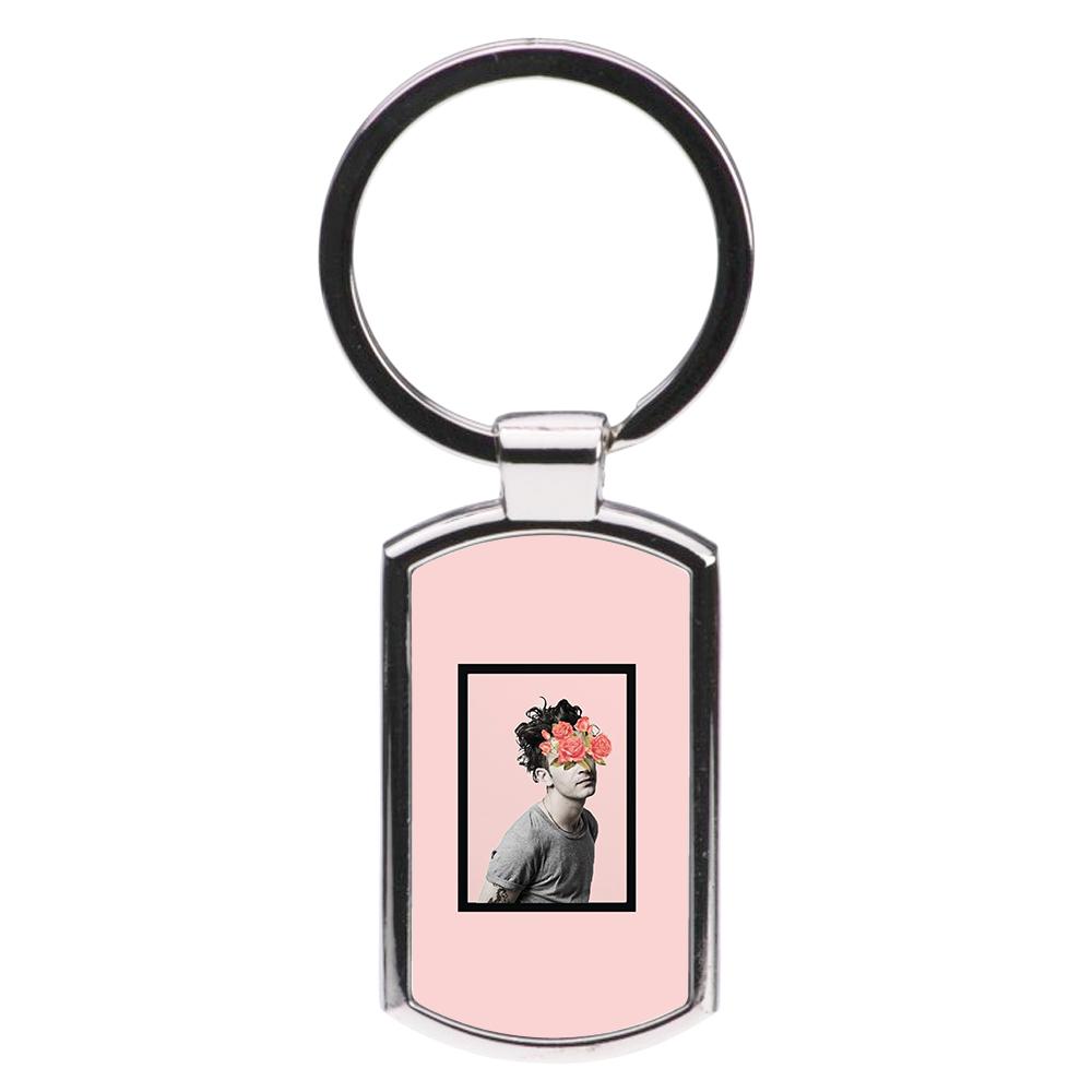 Matt - The 1975 Flower Cencored Luxury Keyring