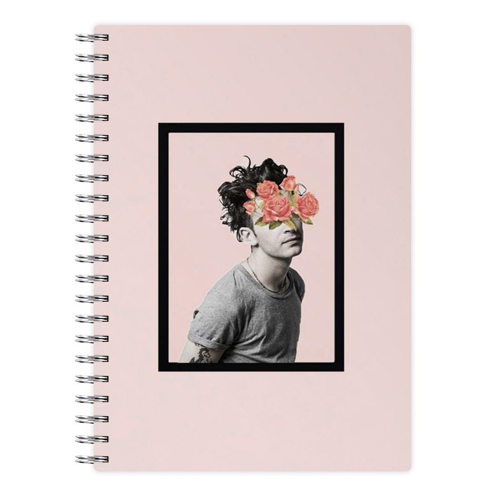 Matt - The 1975 Flower Cencored Notebook - Fun Cases