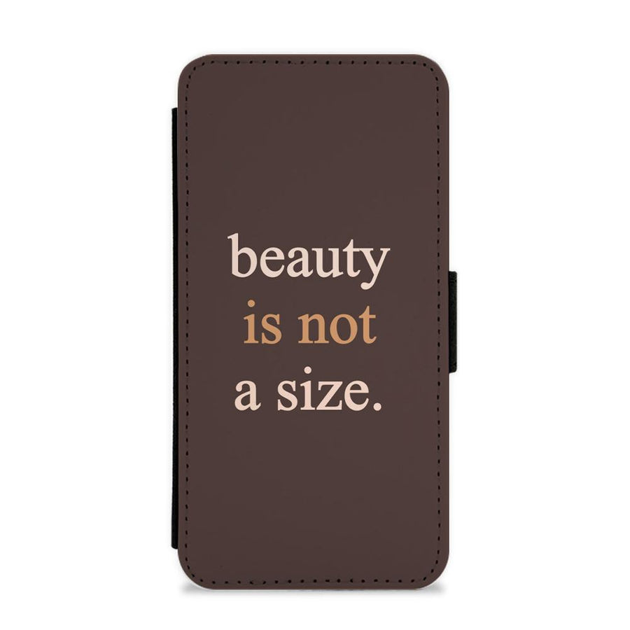Beauty Is Not A Size - Nudes Flip / Wallet Phone Case