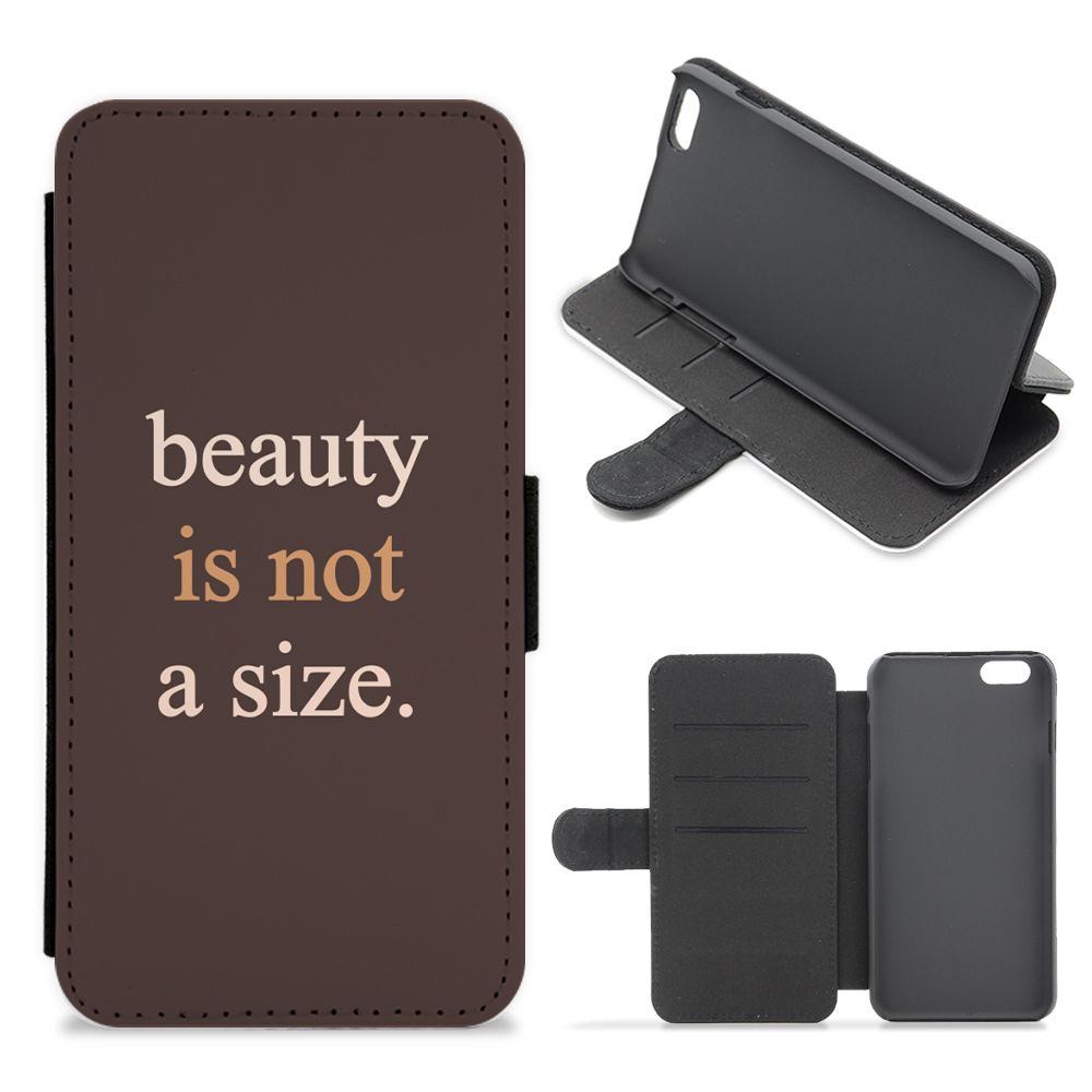 Beauty Is Not A Size - Nudes Flip / Wallet Phone Case