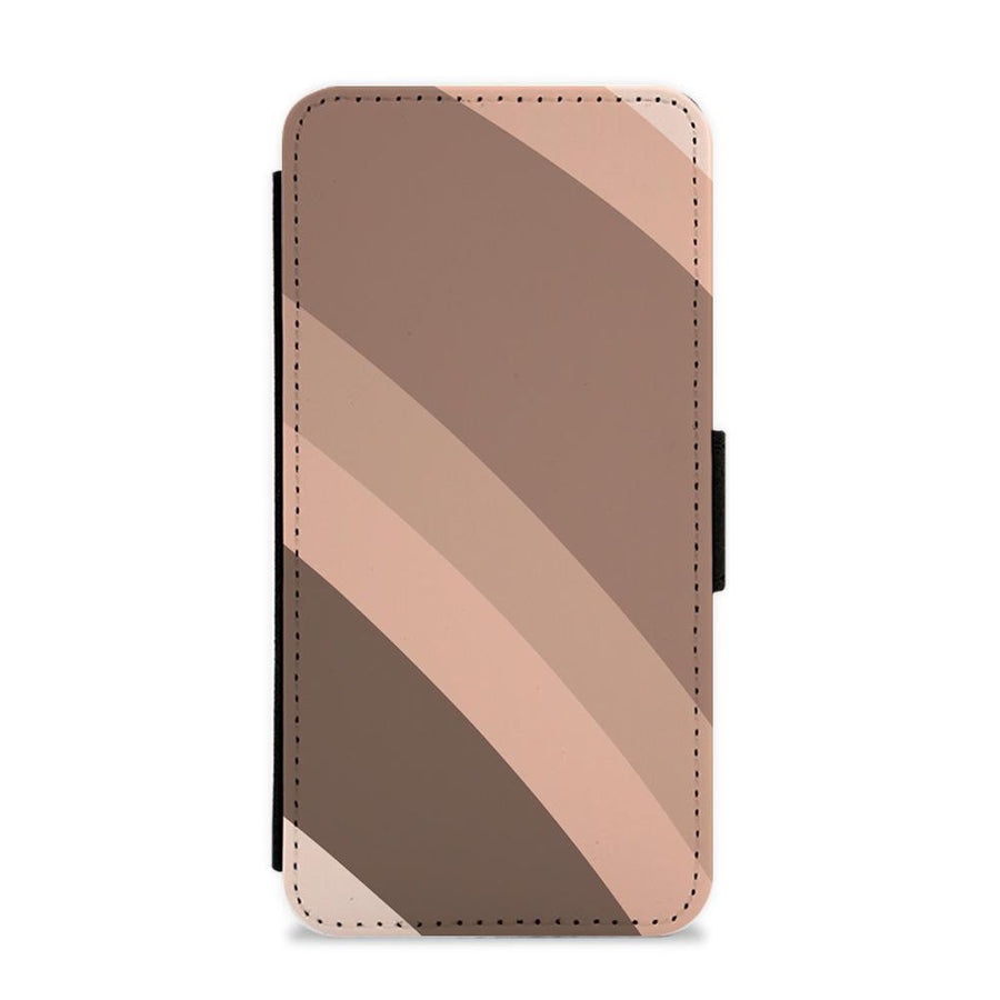 Nude Rainbow Flip / Wallet Phone Case