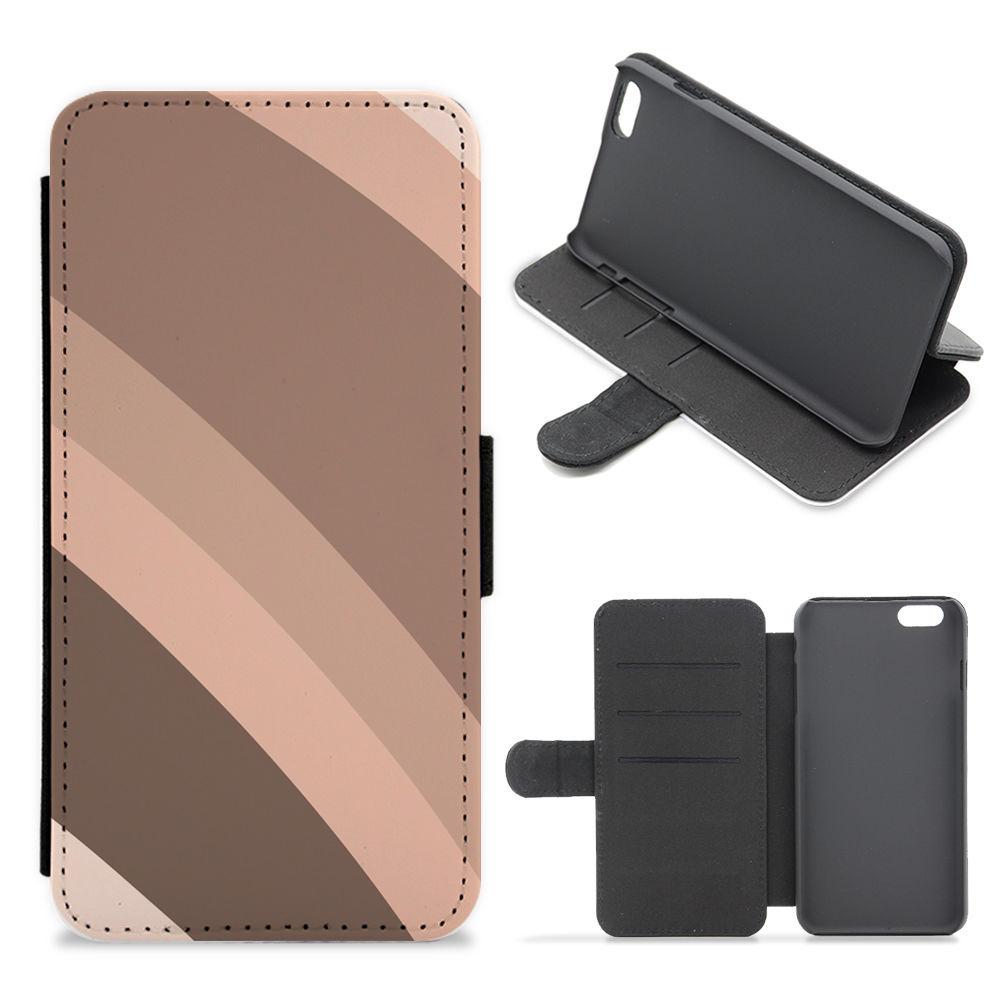 Nude Rainbow Flip / Wallet Phone Case