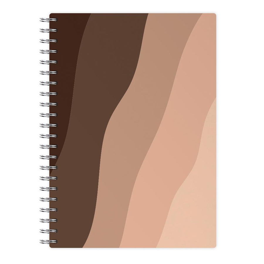 multi abstract nude  Notebook
