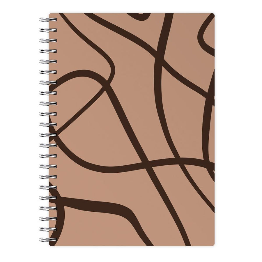 Lined Abstract Nude Notebook
