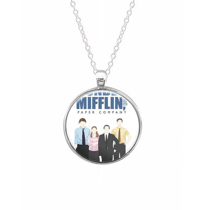 The Office Cartoon - Dunder Mifflin Keyring - Fun Cases