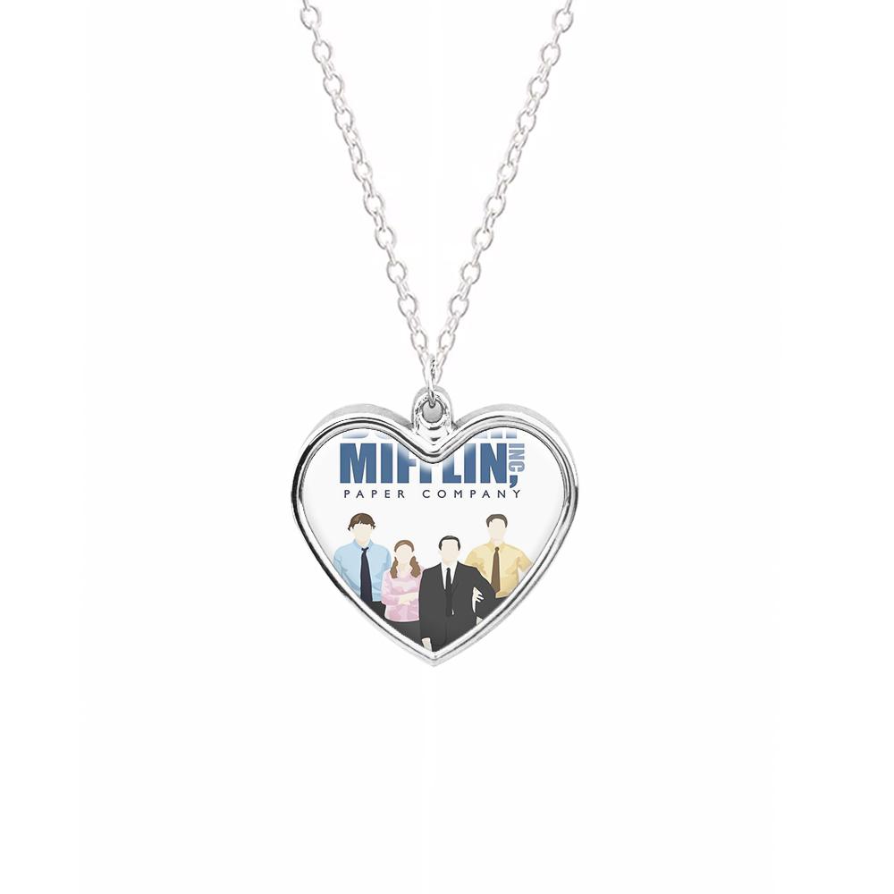 Office Cartoon - Dunder Mifflin Necklace