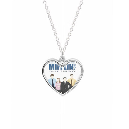 Office Cartoon - Dunder Mifflin Necklace