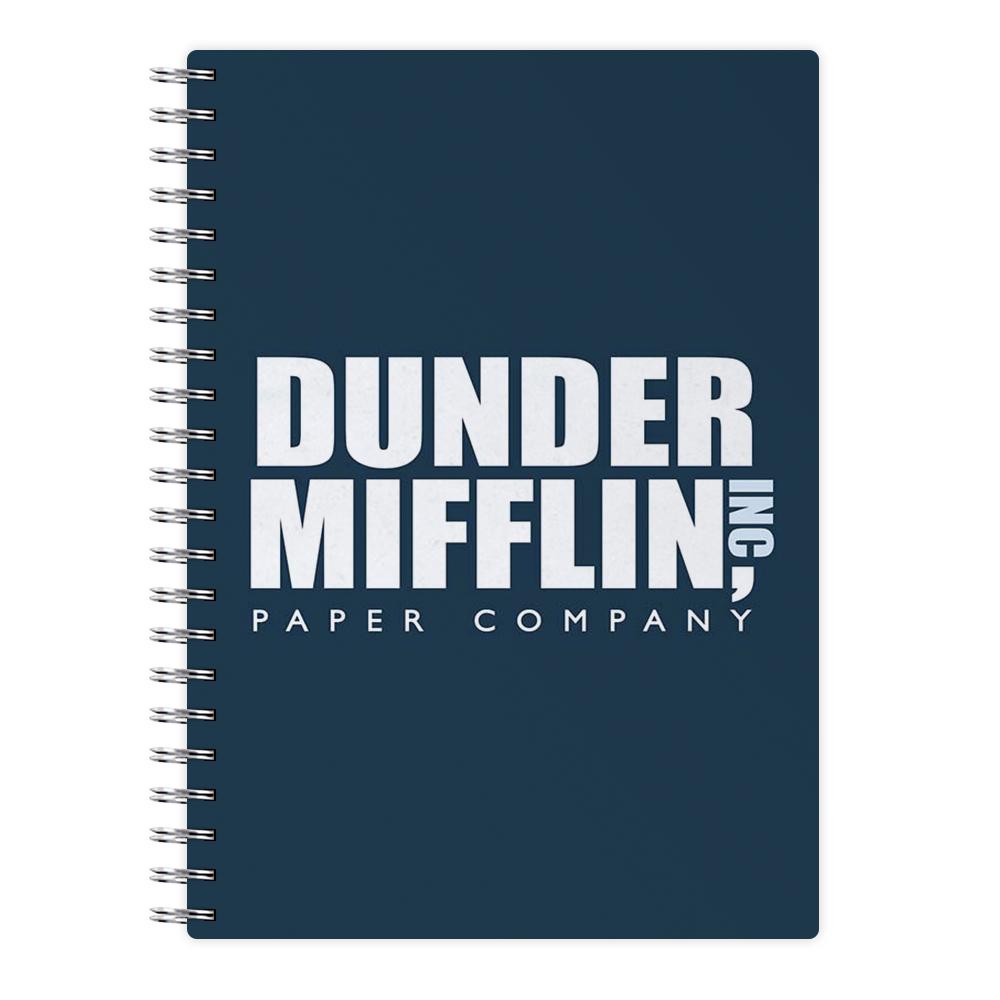 Dunder Mifflin Logo - The Office Notebook - Fun Cases