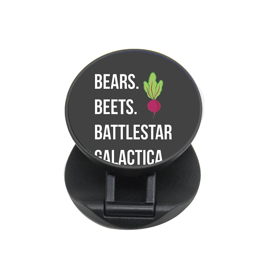 Bears. Beets. Battlestar Galactica Illustration - The Office FunGrip - Fun Cases