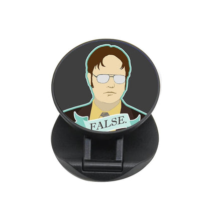 False. Dwight Schrute FunGrip - Fun Cases