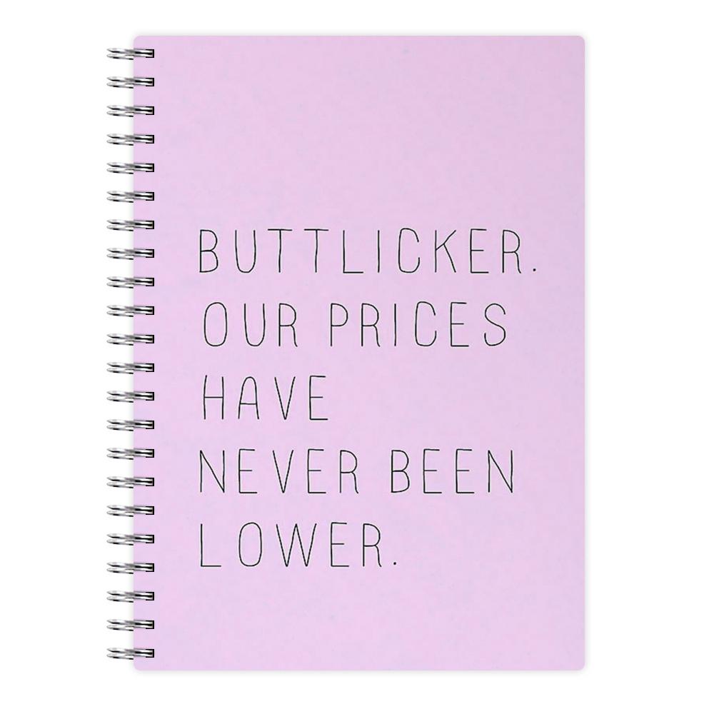 Buttlicker, Our Prices Have Never Been Lower - The Office Notebook - Fun Cases