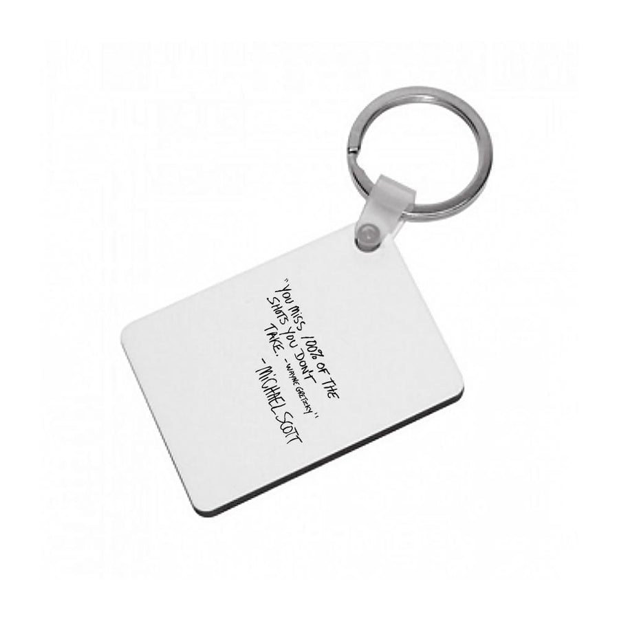 Michael Scott Quote - The Office Keyring