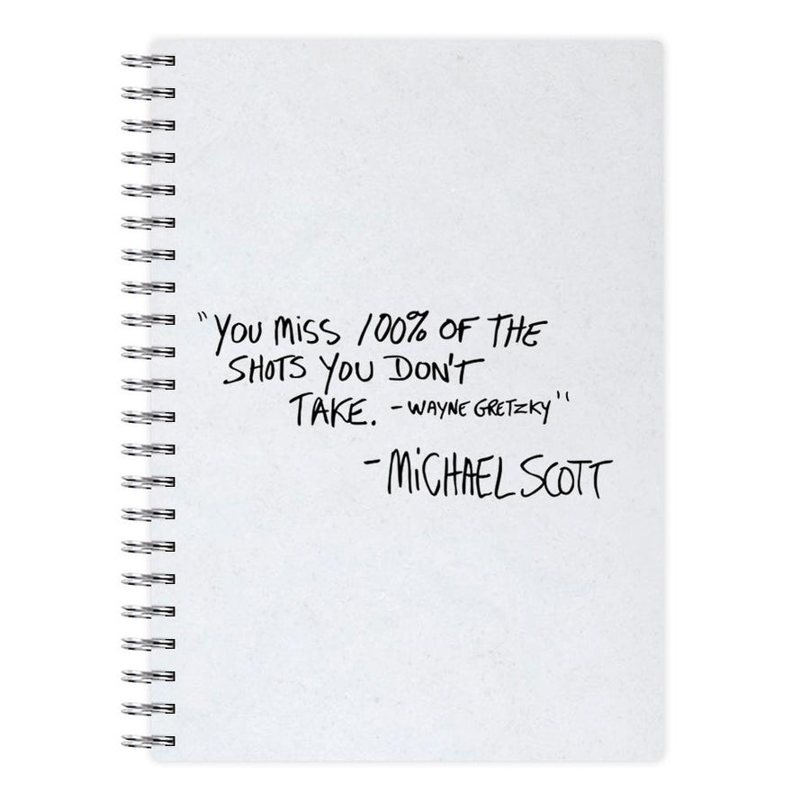 Michael Scott Quote - The Office Notebook